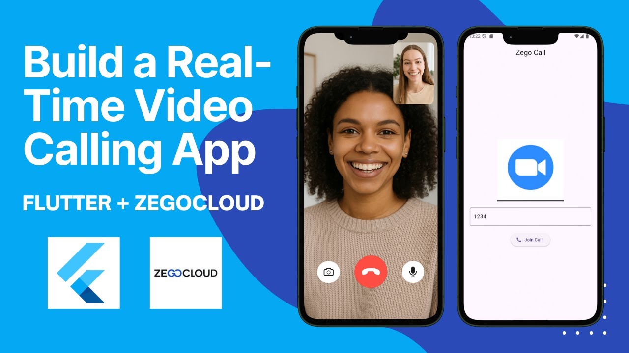 Create a Video Calling App with Flutter and ZegoCloud! 💻📱