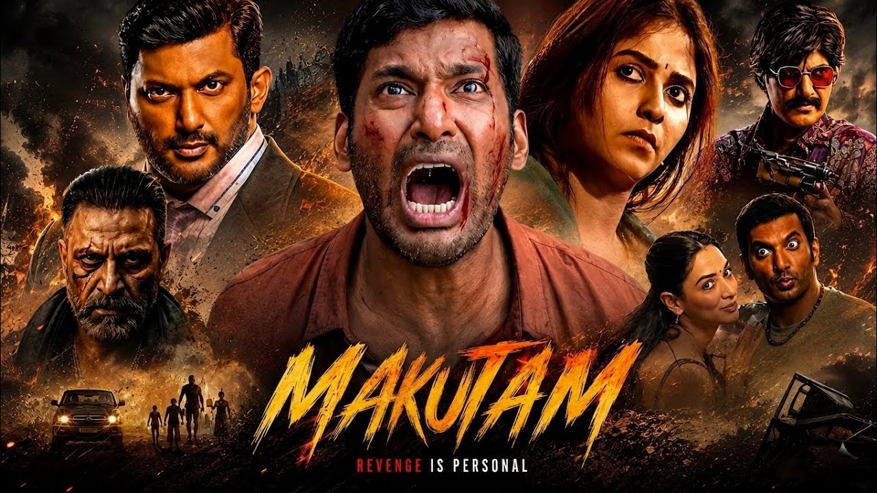 Makutam Full Movie Hindi Dubbed Confirmed Update | Vishal New Movie | South Movie 2026