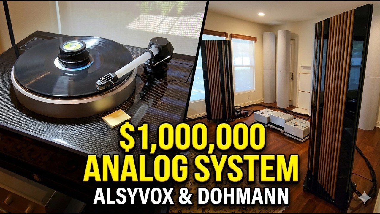 Analog and Planar Perfection: Hear Lacquers on a MILLION Dollar System!