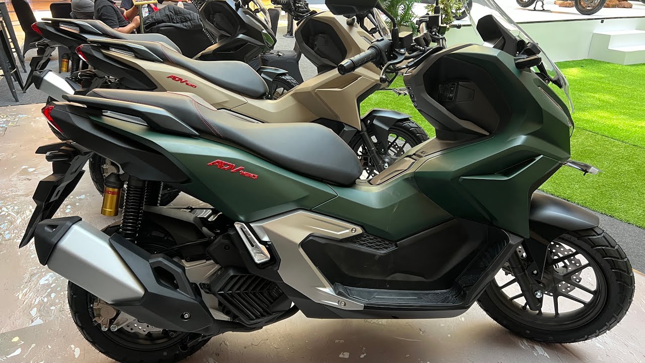 New 2026 Honda ADV160 ABS (Tough Matte Green) - The ULTIMATE Adventure Bike for Beginners!