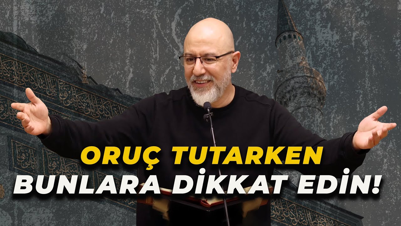 Ramazan Ayı Nasıl Geçirilmeli? Oruç Tutarken Nelere Dikkat Etmeliyiz? - @ugur.akkafa