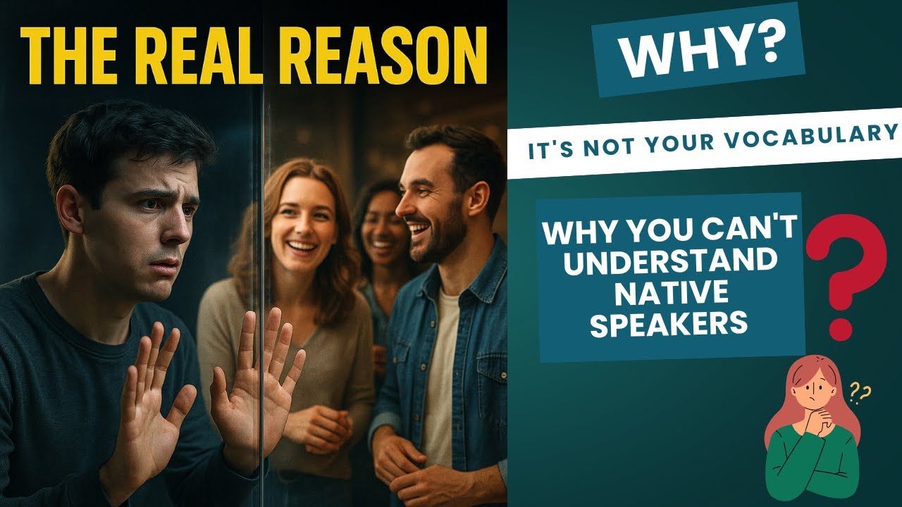 Why You Can't Understand Native Speakers (It's NOT Your Vocabulary)