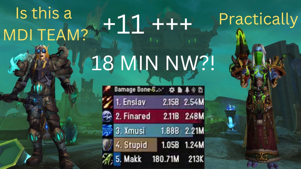 Randoms turned into pros?! 11 NW in 18 mins! M+ Destruction Warlock POV/Guide W/Commentary!