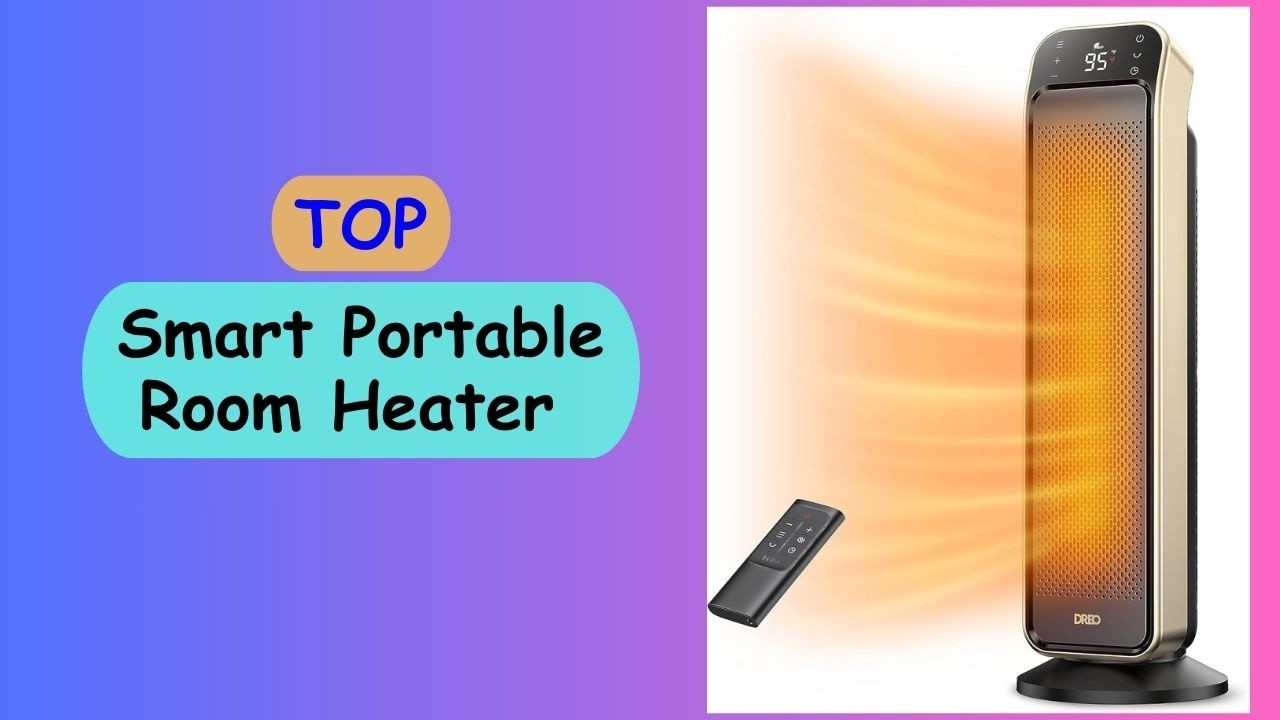 Experience Comfort with a Smart Portable Room Heater!  | Space Heater Indoor