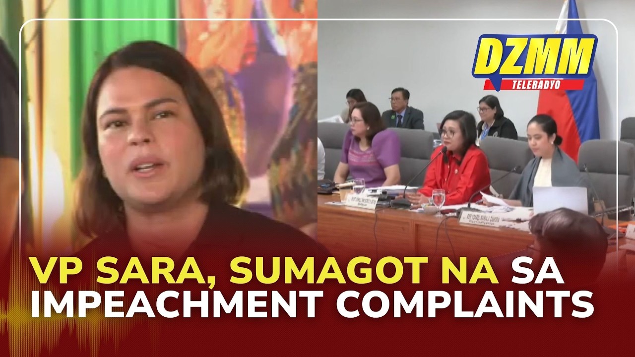 VP Sara cites constitutional issue in House impeachment proceedings | (17 March 2026)