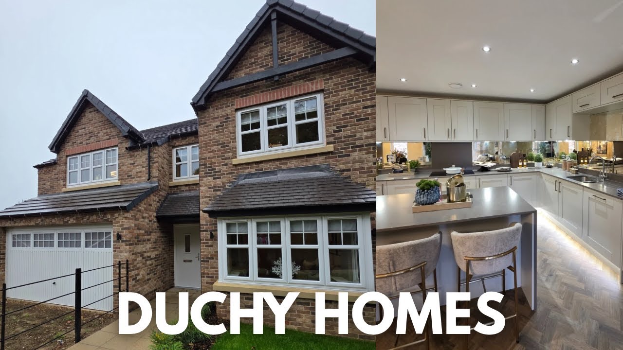 Интерьеры Duchy Homes: роскошный 5-спальный дом в Ярме | Современный новый дом в Великобритании 🇬🇧