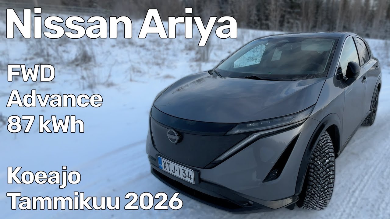 Nissan Ariya 2WD Koeajo 01/2026