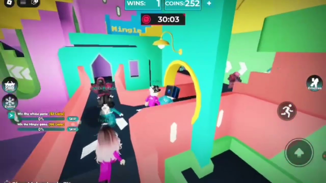 Squid Game 2 Gameplay — Mingle | Jumprope | Red Light Green Light | Lights Off | Rainbow Circle