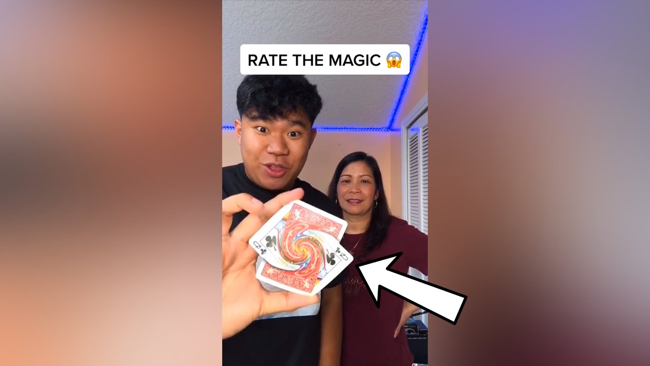 Mom Rates My MAGIC TRICKS (AGAIN?!) - #Shorts