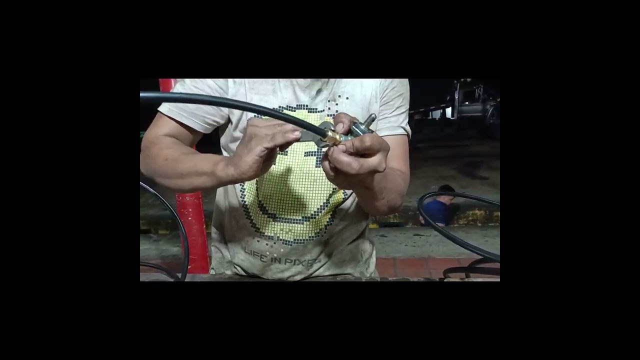 Reparación de válvula freno (botón de seguridad) y su funcionamiento....