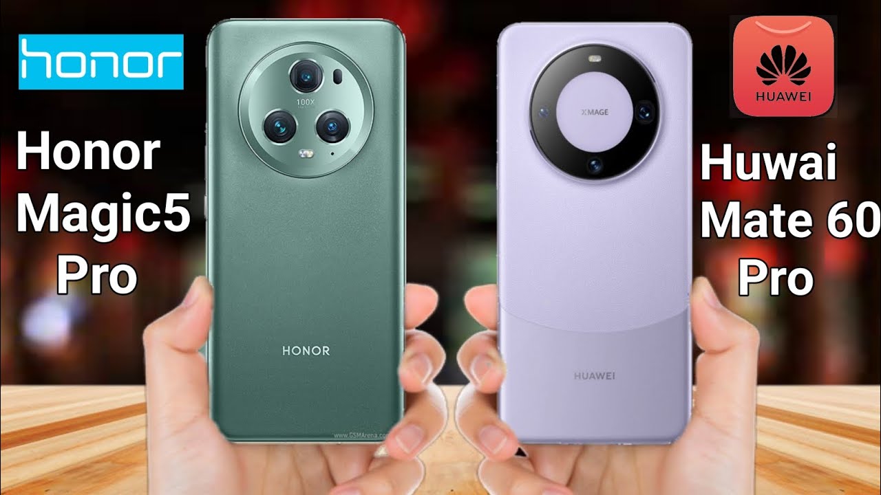 Honor Magic 5 Pro vs Huwai Mate 60 Pro @Thedstech