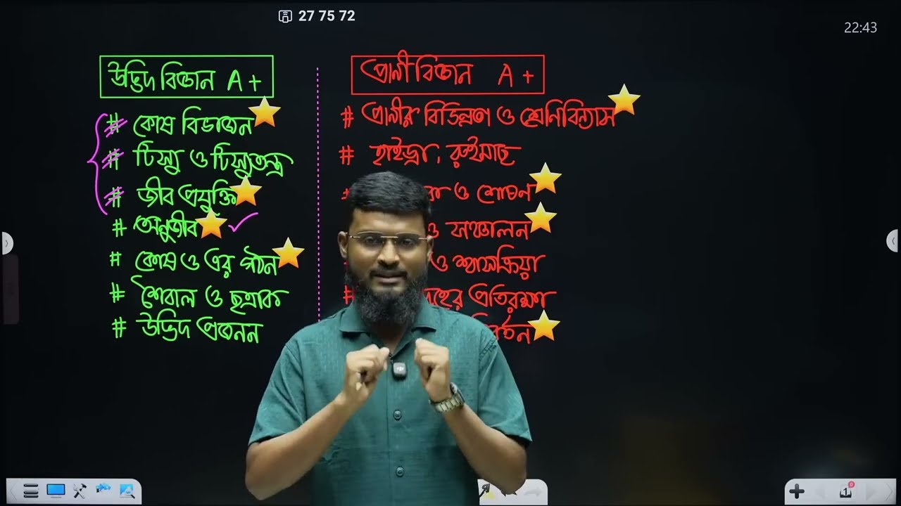 মাত্র ৫ মাসে বায়োলজিতে A+ নিশ্চিতের গাইডলাইন | HSC 26 Guideline Video 