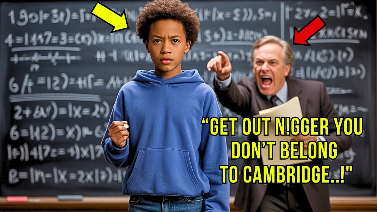 Cambridge Professor Said a Little Black Boy Was Only Good at Sports — Then He Solved