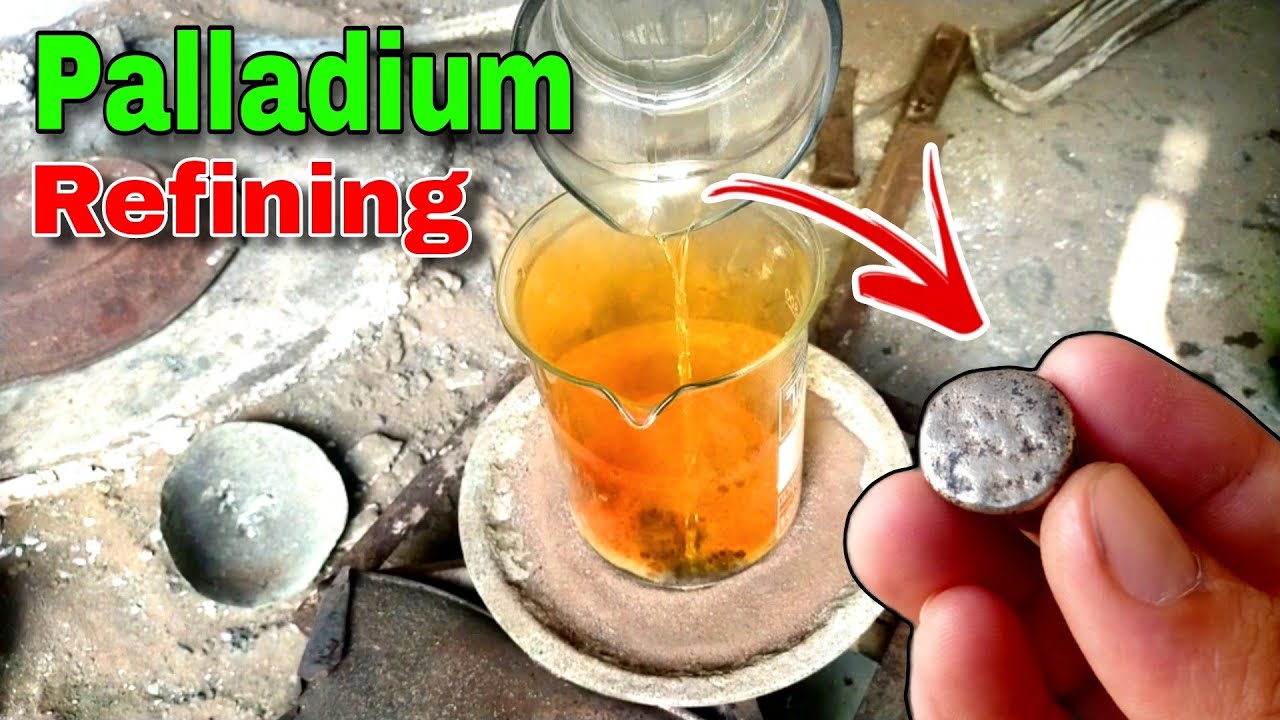 How to Refine Palladium in Hindi / Palladium Refining Process / Palladium Recovery 