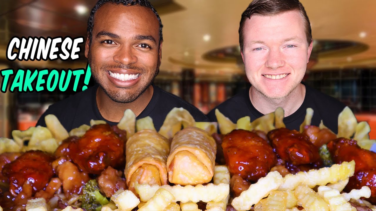 ASMR CHINESE TAKEOUT! *HONEY CHICKEN WINGS,SESAME CHICKEN,CRAB RANGOONS,LO MEIN* COLLAB W/@BGAASMR