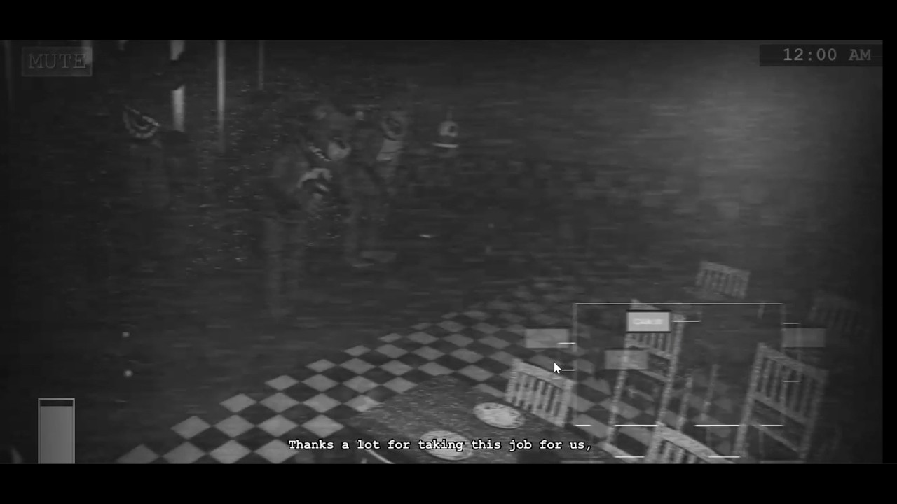 Five nights at fazbear diner 1-st night