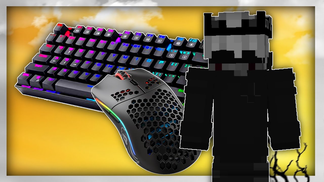 Keyboard + Mouse ASMR Sounds (Handcam) | Hypixel Bedwars