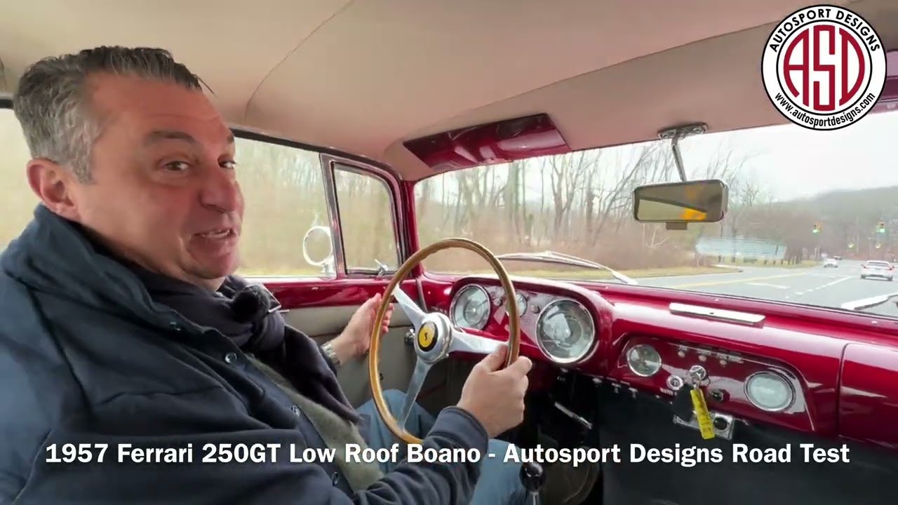 1957 Ferrari 250GT Low Roof Boano - Autosport Designs Road Test