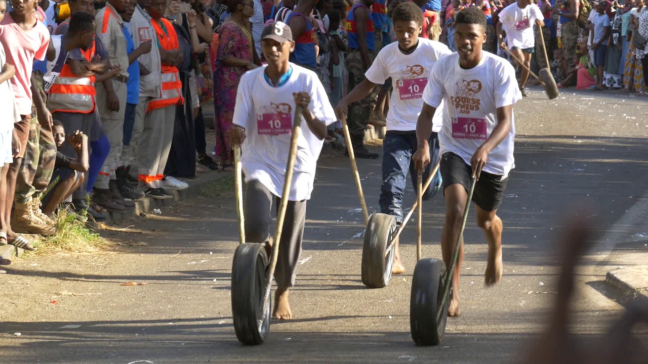 Mayotte : la course de pneus