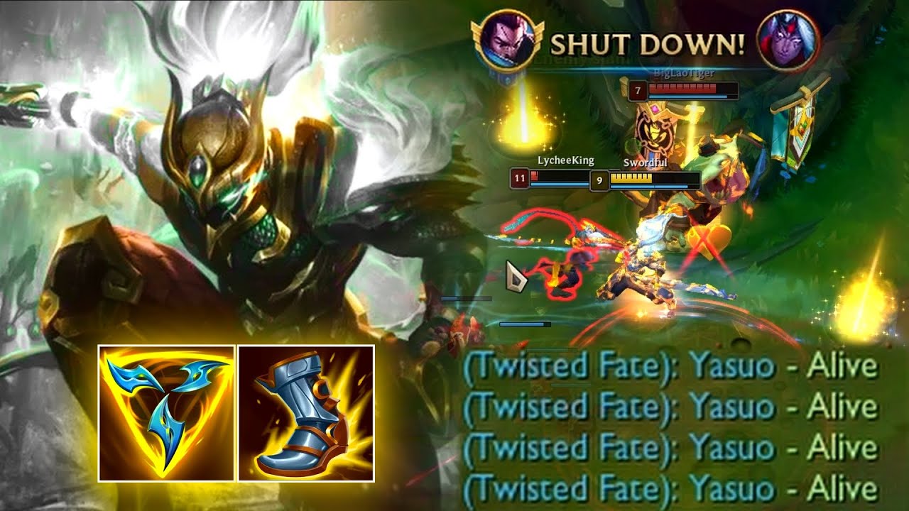 I Only Needed Trinity Force on Yasuo to Win vs The Fed Enemy Top Laner!
