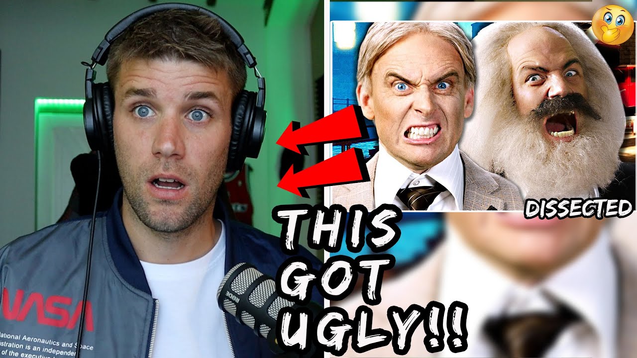 THAT EMINEM LINE!! Rapper Reacts to EPIC RAP BATTLES OF HISTORY!! | Henry Ford vs Karl Marx