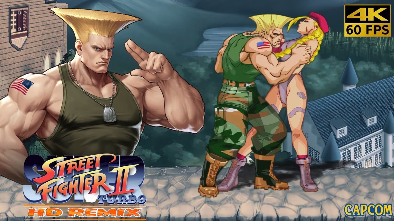 Super Street Fighter II Turbo HD Remix - Guile [PS3/2008] 4K 60FPS