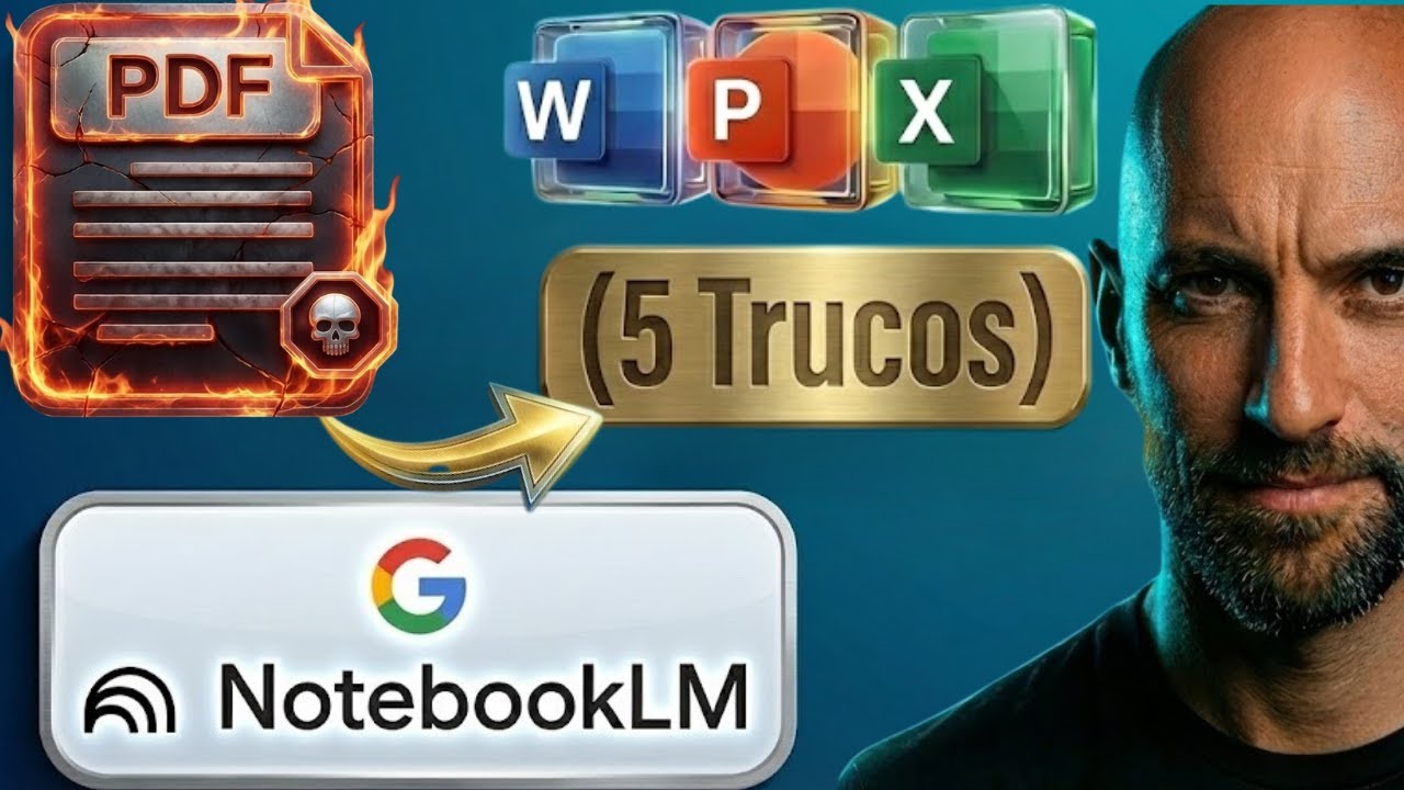 La IA Te Escupe PDFs: Hazlos EDITABLES en Word, PPT o Excel (5 Trucos)