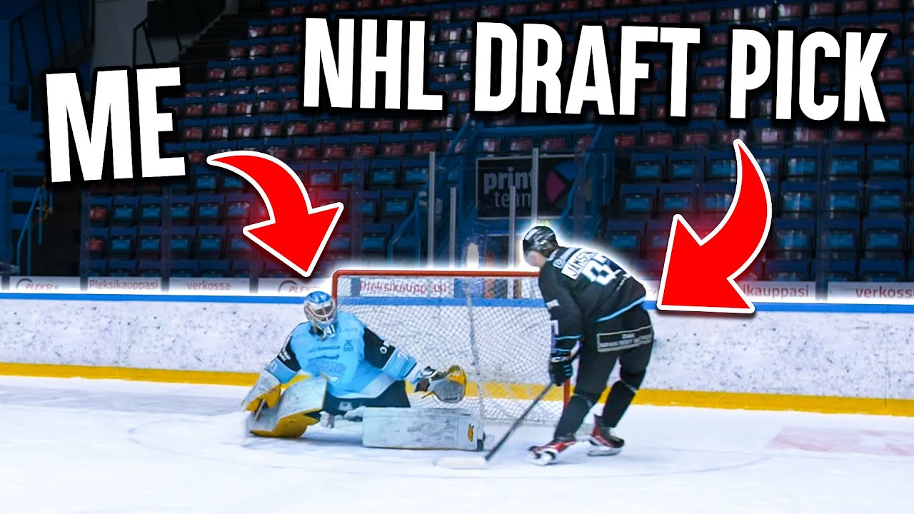 Hockey Shootout Against a NHL Draft Pick
