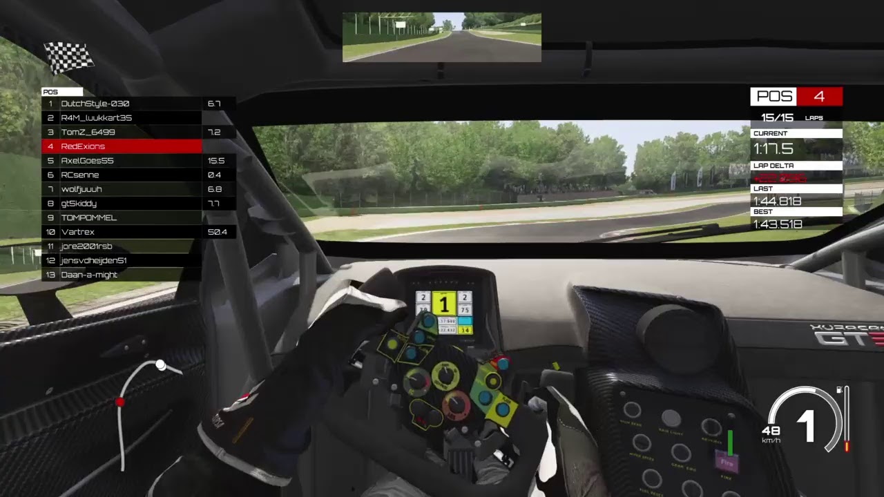 Assetto Corsa RedLeague GT3 Round 1 Imola