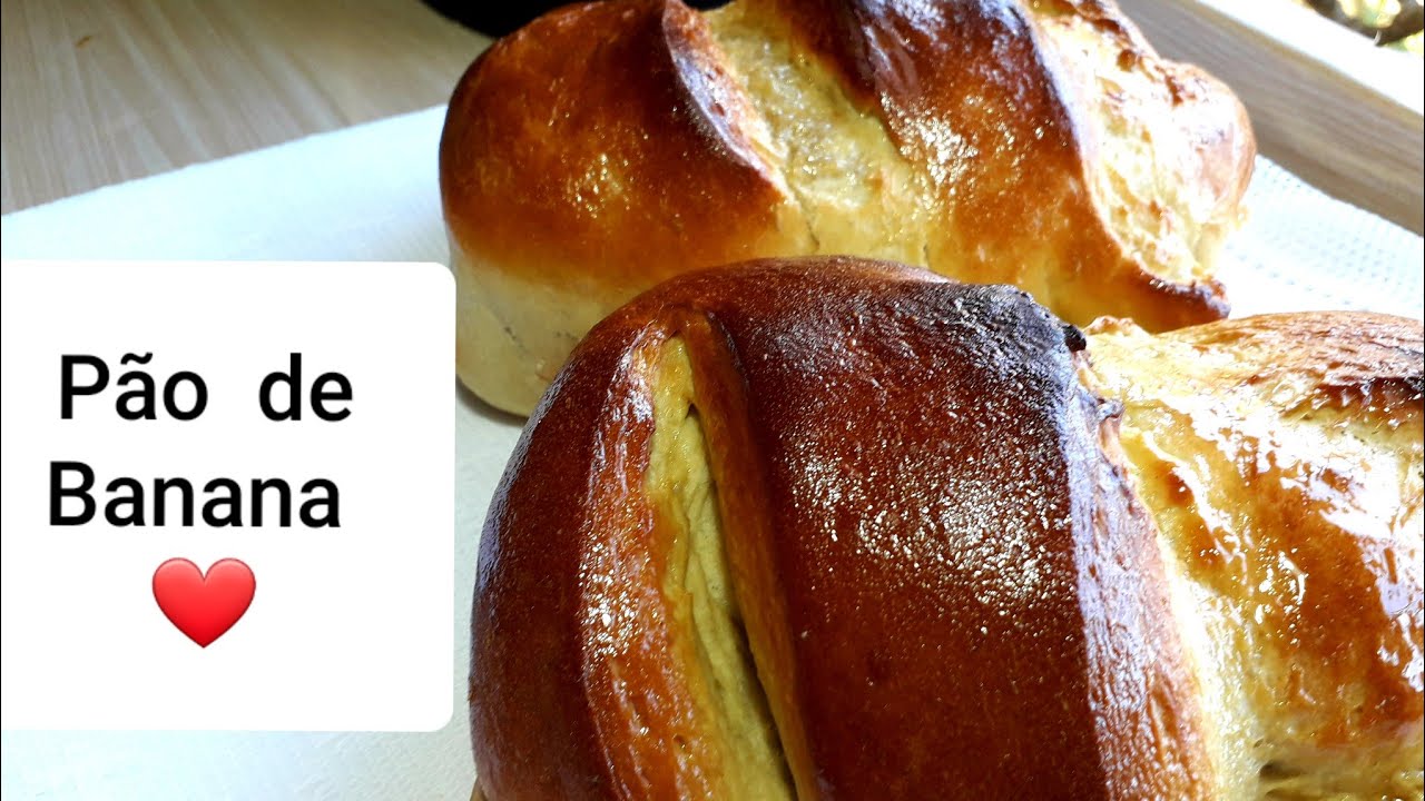 PÃO DE BANANA FÁCIL MASSA PERFEITA ❤