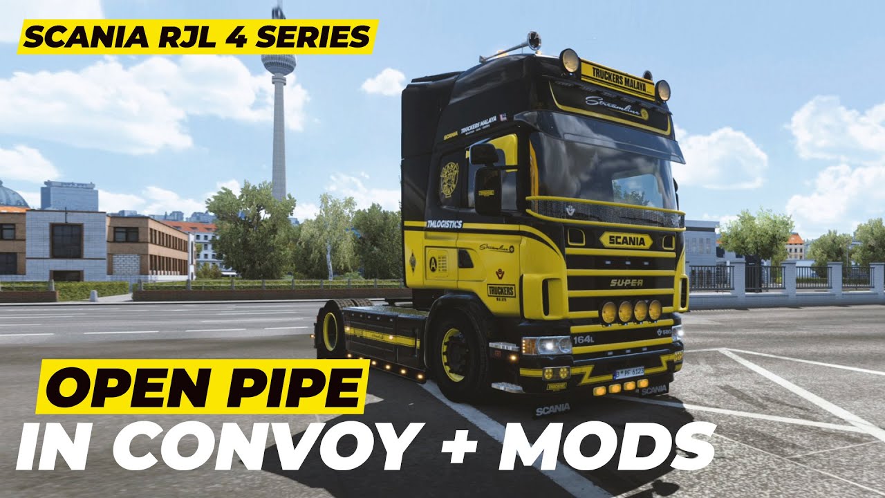 Brutal Sound! Testing Open Pipe in Convoy with mods no Plugin