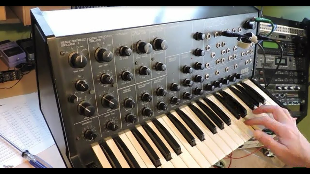 Feed External VCOs into the Korg MS-20 Synth using KVP [Quick Tip]