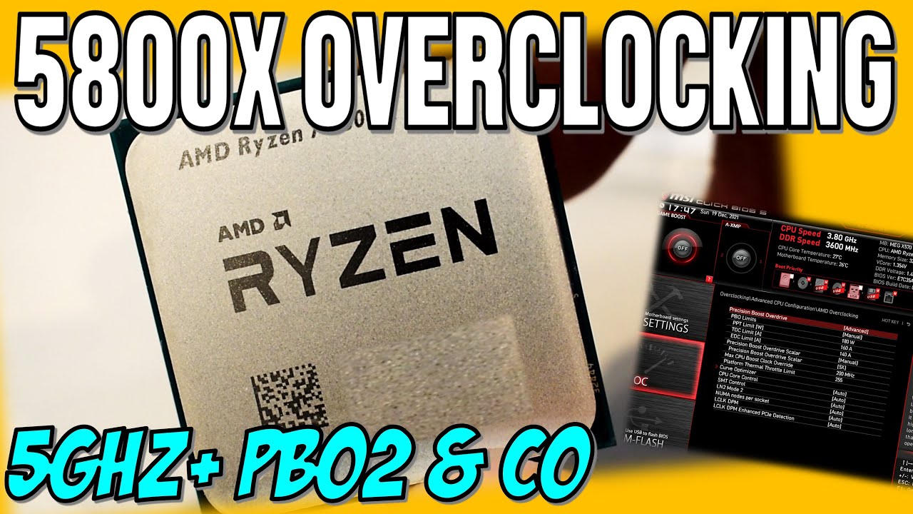 Я разогнал свой Ryzen 7 5800X с помощью Precision Boost Overdrive 2 и Curve Optimizer