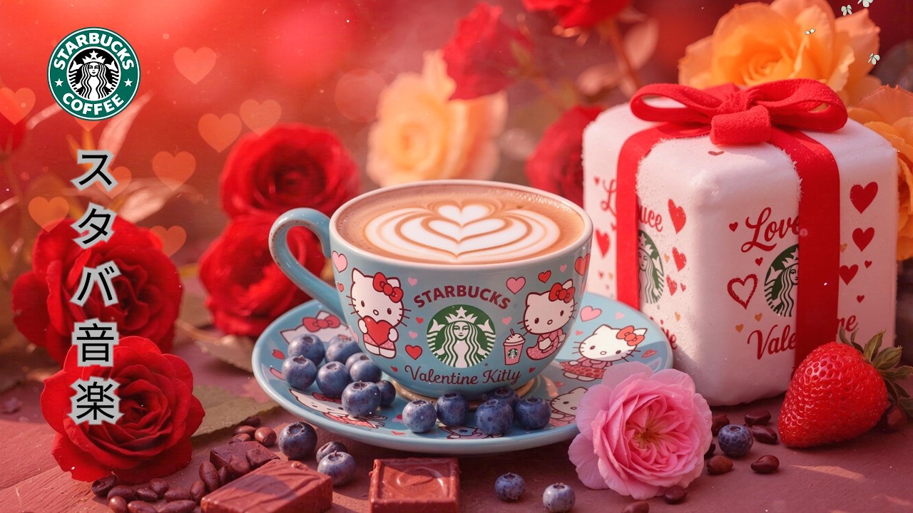 【途中広告なし】【作業用bgm】2月のスターバックス カフェで最高の曲 - スターバックスのような朝カフェ空間で癒しと集中を手に入れる音楽｜作業・勉強・読書・瞑想に最適なBGM