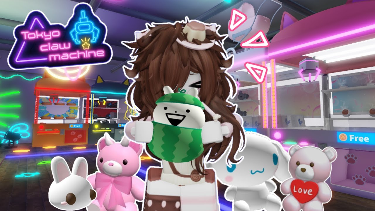 ROBLOX TOKYO CLAW MACHINE WINS!!!