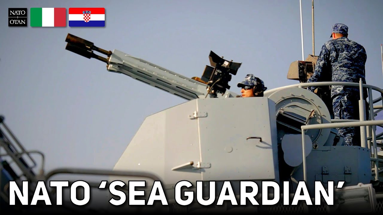 NATO Sea Guardian | Maritime Security Operations | Mediterranean Sea