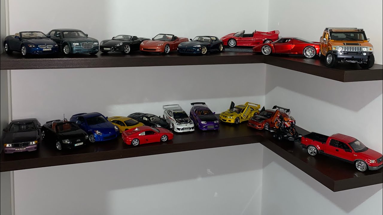 MINIATURAS 1/18 - PARTE 2 - MOSTRANDO A GARAGEM 🤣👍🏻