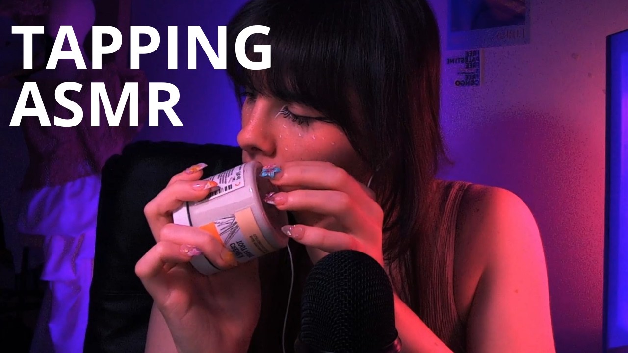 ASMR TAPPING SUR SKINCARE / Lauravage