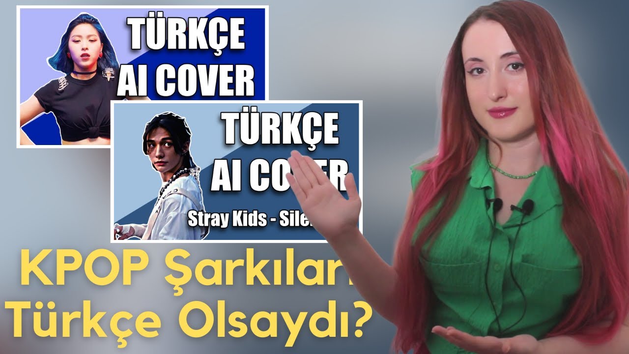 -4- KPOP ŞARKILARI TÜRKÇE OLSAYDI TEPKİ | REACTION (Stray Kids - Silent Cry & ITZY - Wannabe AI)