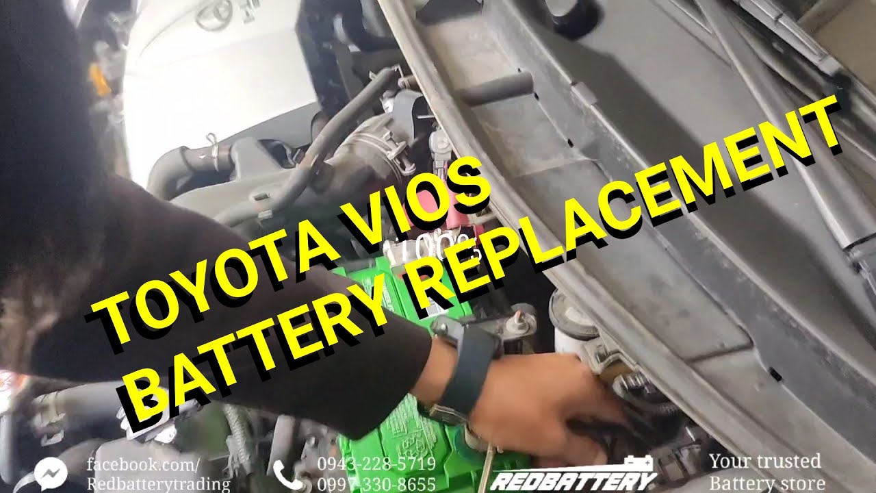 Toyota vios 2020 battery replacement