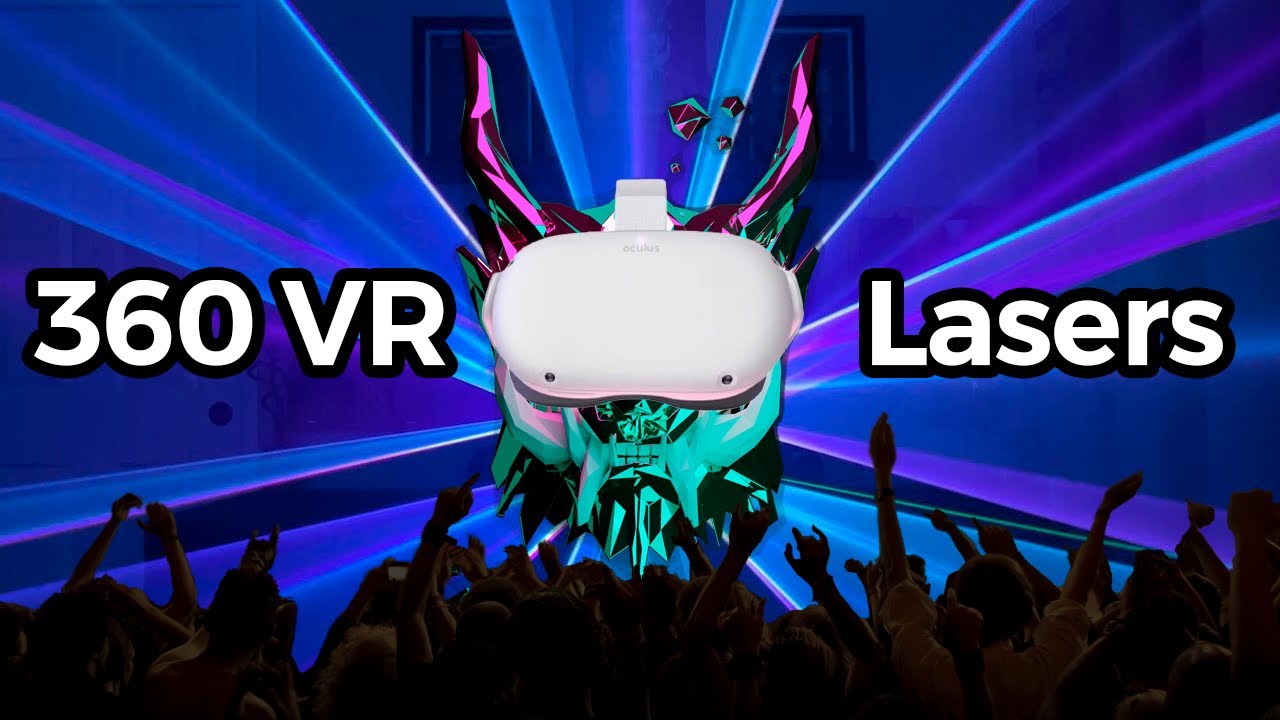 360 VR Laser Show for Another Me (with Dylan Matthew) by Seven Lions, Excision, Wooli