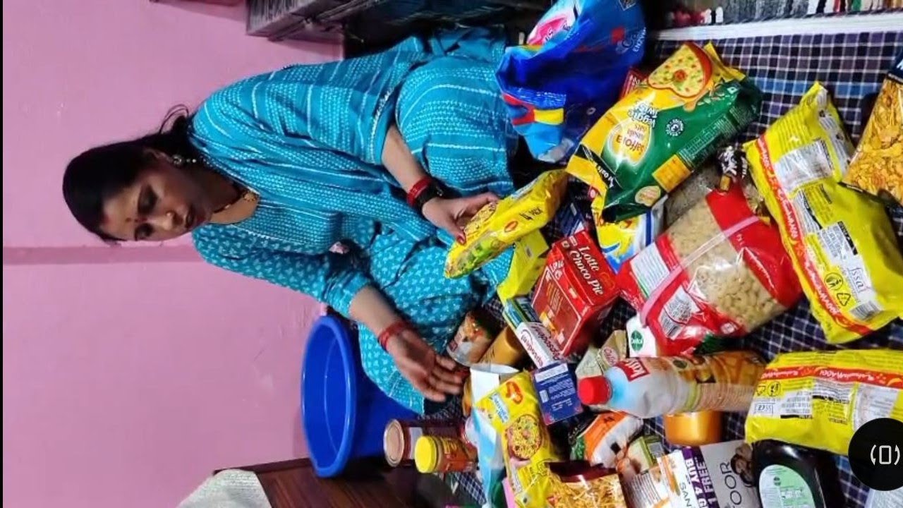 #कैंटीन से लाई# में इतना सारा सामान #virl video 