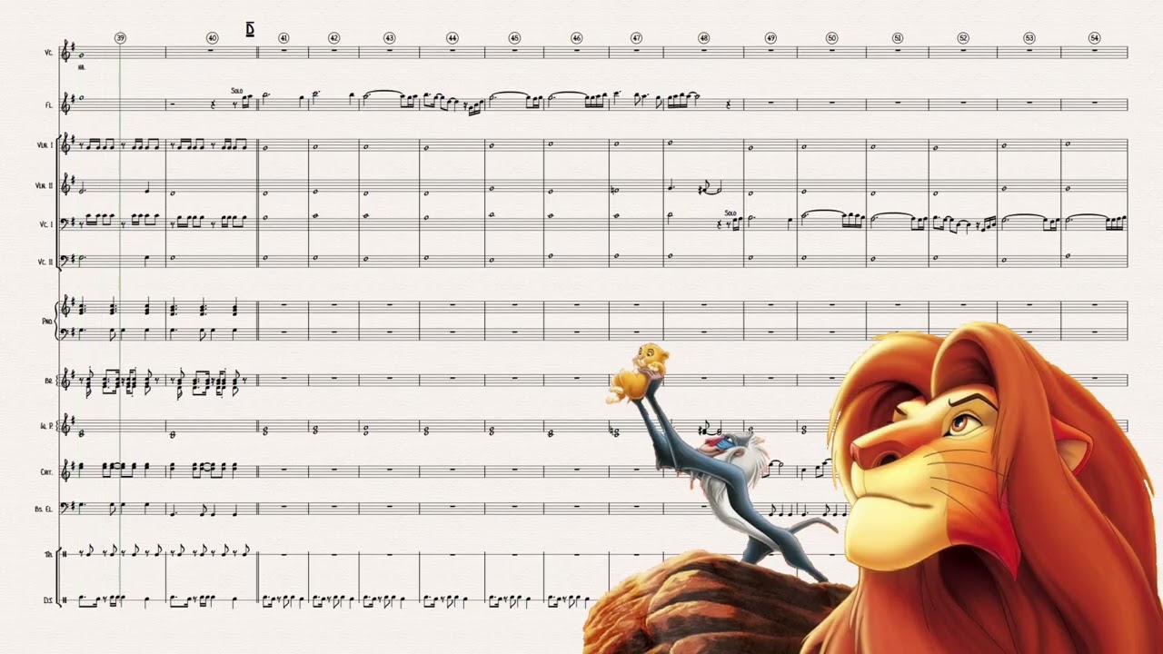 Il Cerchio della Vita per Orchestra - Il Re Leone - Arr. Jacopo Cerulo 