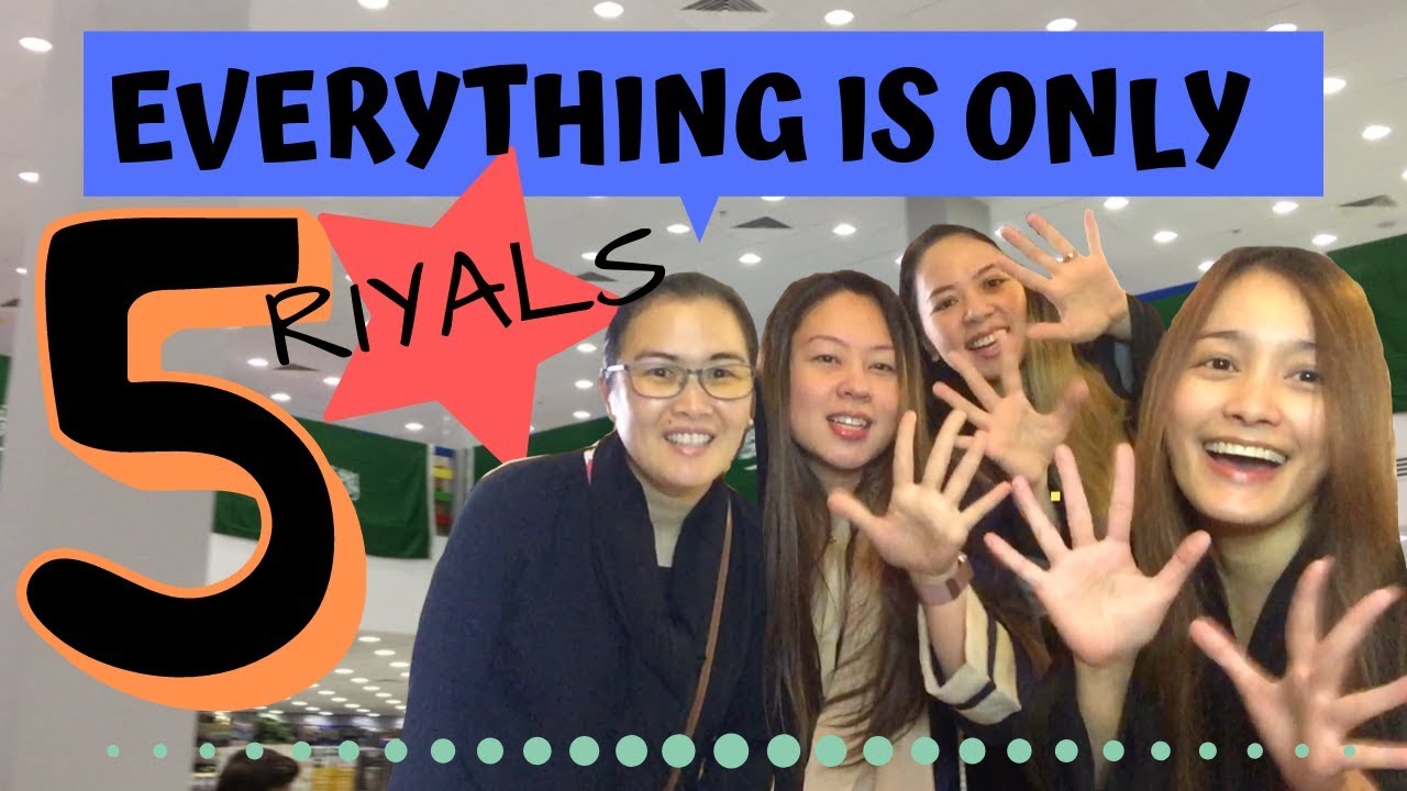 PINAKAMURANG BILIHAN ng Gamit sa SAUDI |  5 Riyals Lang Lahat | Jax&Dye