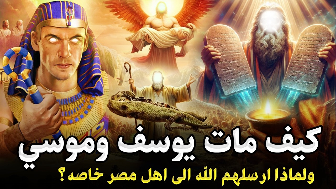 قصص الانبياء l قصة سيدنا يوسف وموسى كاملة ؟ ولماذا دفن يوسف في نهر النيل ولماذا اخرجه موسى واين قبره