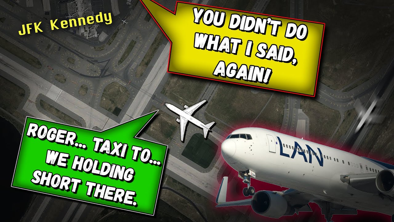 Пилоты LATAM испытывают трудности в аэропорту имени Кеннеди. REAL ATC