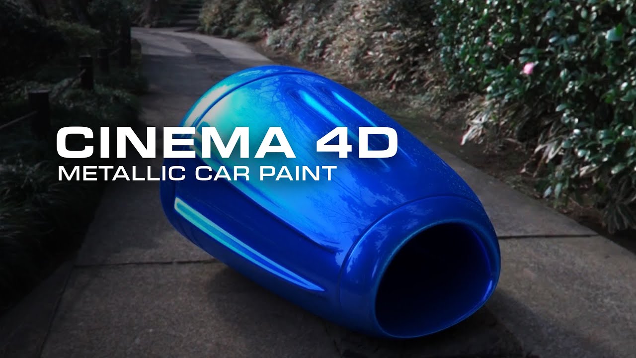 renderbaron Cinema 4D Tipps - Metallic Car Paint