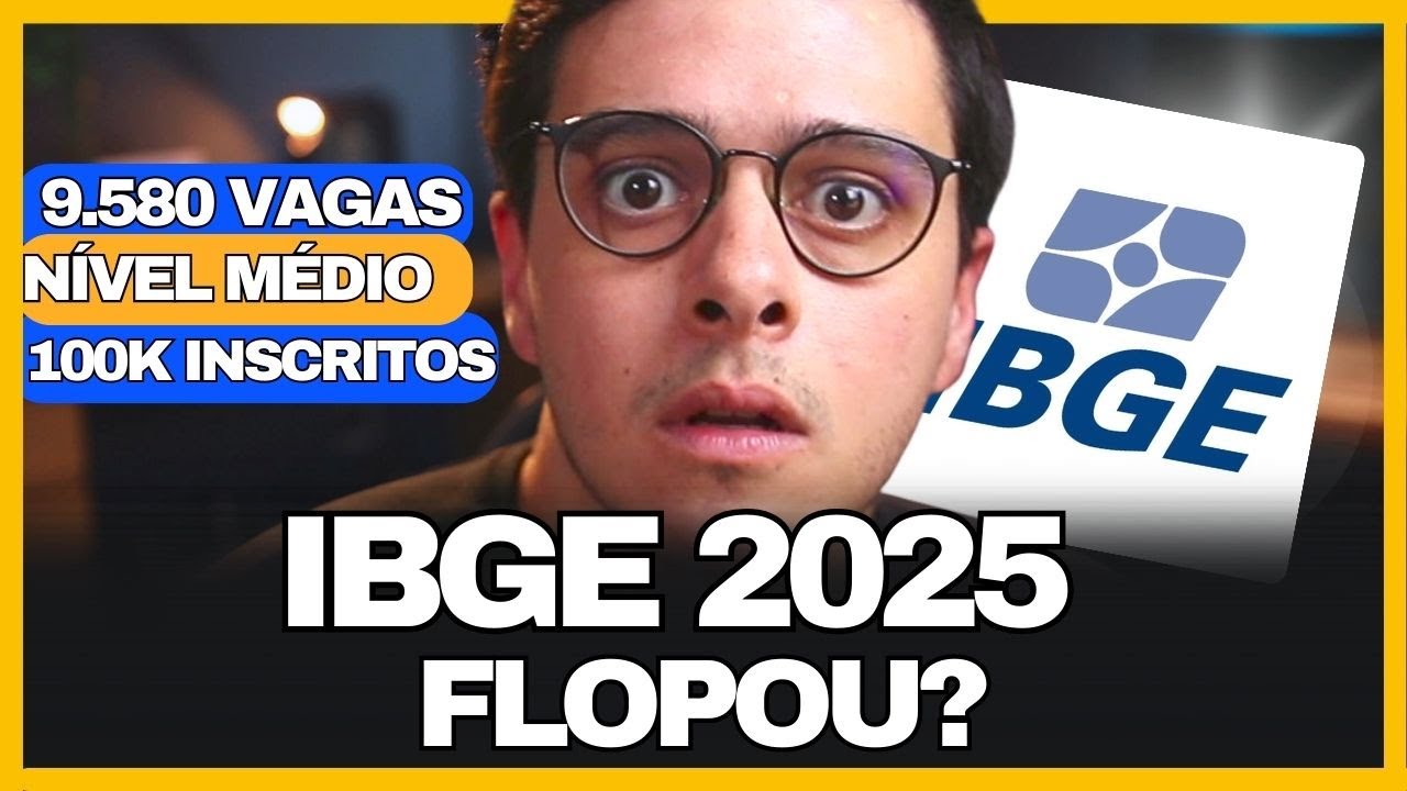 NINGU&Eacute;M QUER FAZER O CONCURSO DO IBGE?
