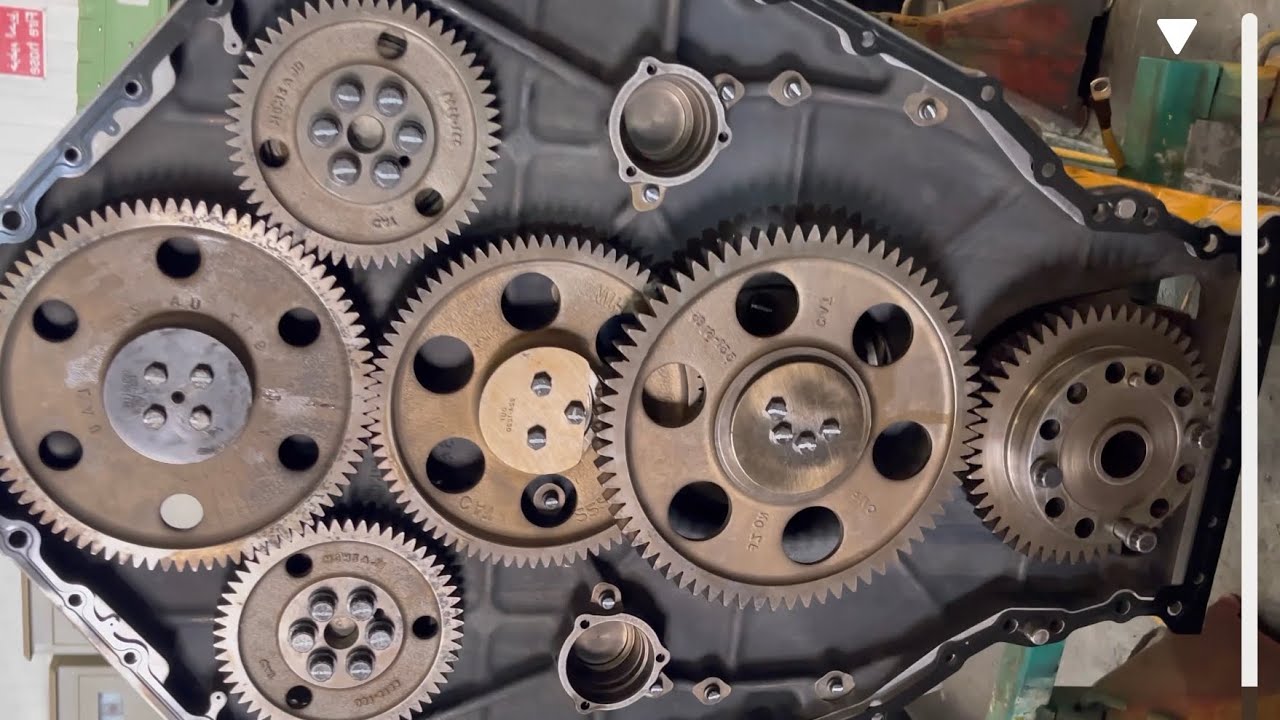 Caterpillar C32 full overhaul part - 5 / #viralshort #fpyシviral #tranding #ganaretor