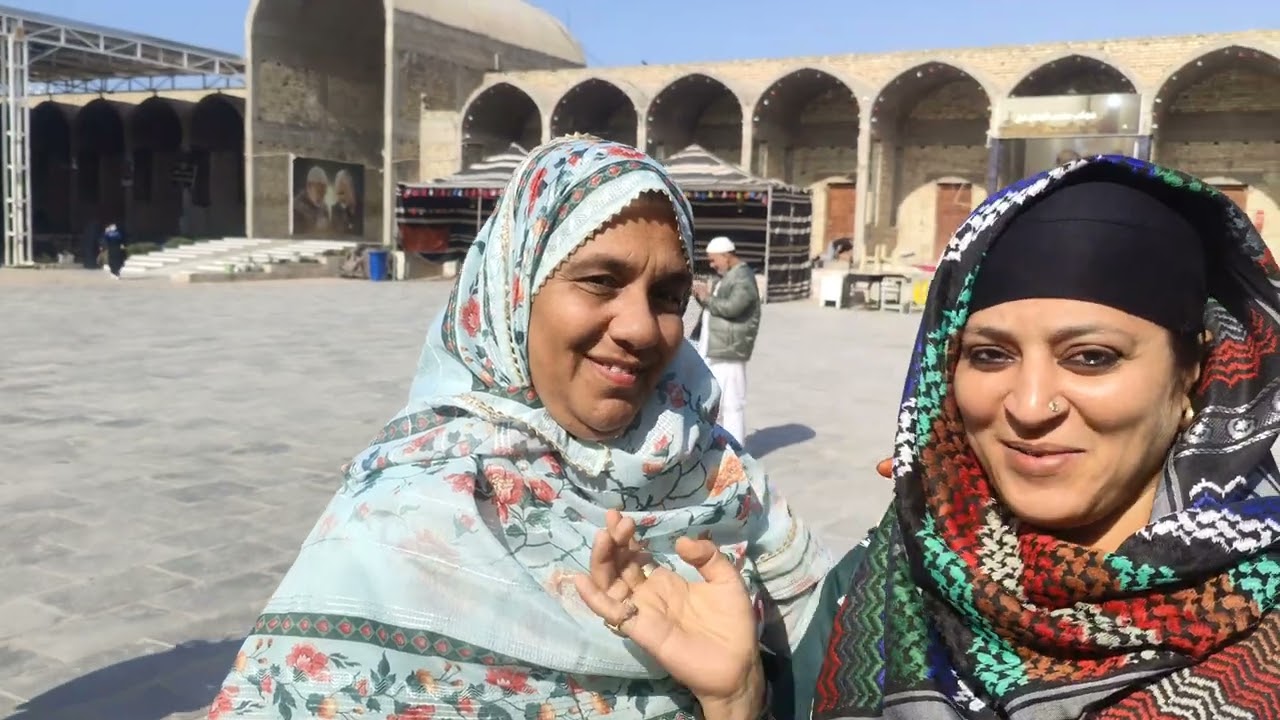Bagdad ki Sab Badi Dargah ki ziyarat Alhamdulillah 🤲🤲🏻😊 aur pathan ki Bagdad Me motton ki shop🤣🤣